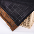 Checks Design Suede Fabrics for Garment